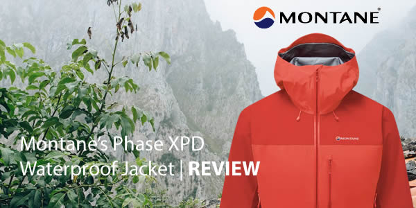 Combatting extreme conditions in Montane's Phase XPD waterproof jacket, Camping Shop, Outdoor Equipment Suppliers