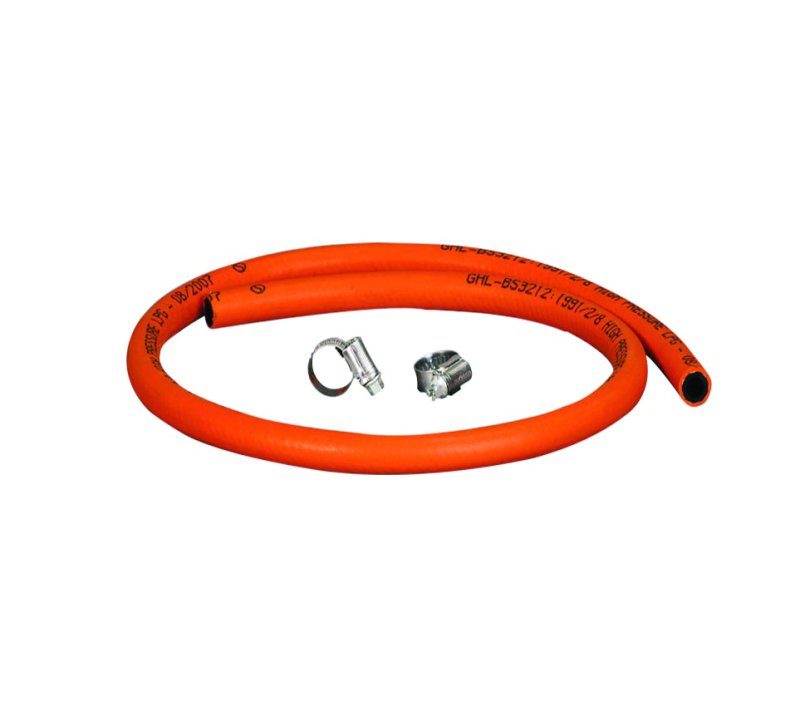 2m Orange Gas Hose Assembly Kit
