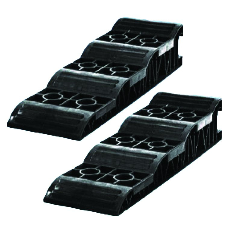 2 x Black Jumbo Levellers