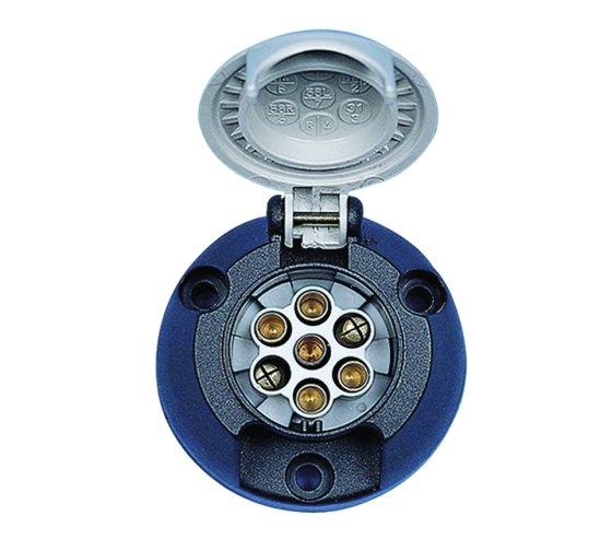 7 Pin Grey S Type Socket