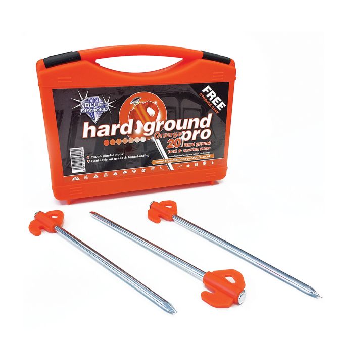 Blue Diamond Hard Ground Promo Pegs Orange x 20