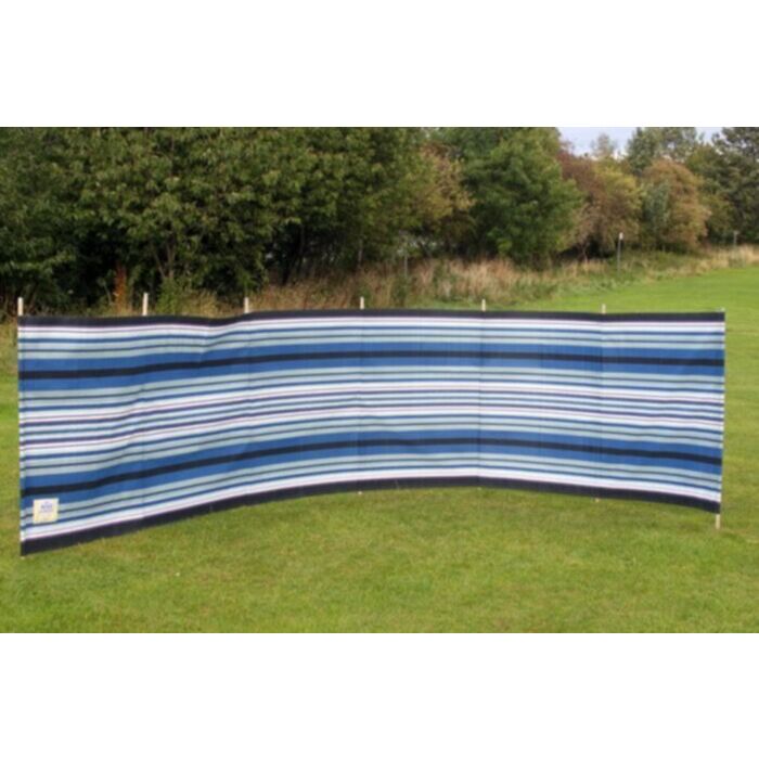 Blue Diamond Windbreak 7 Pole Navy Stripe