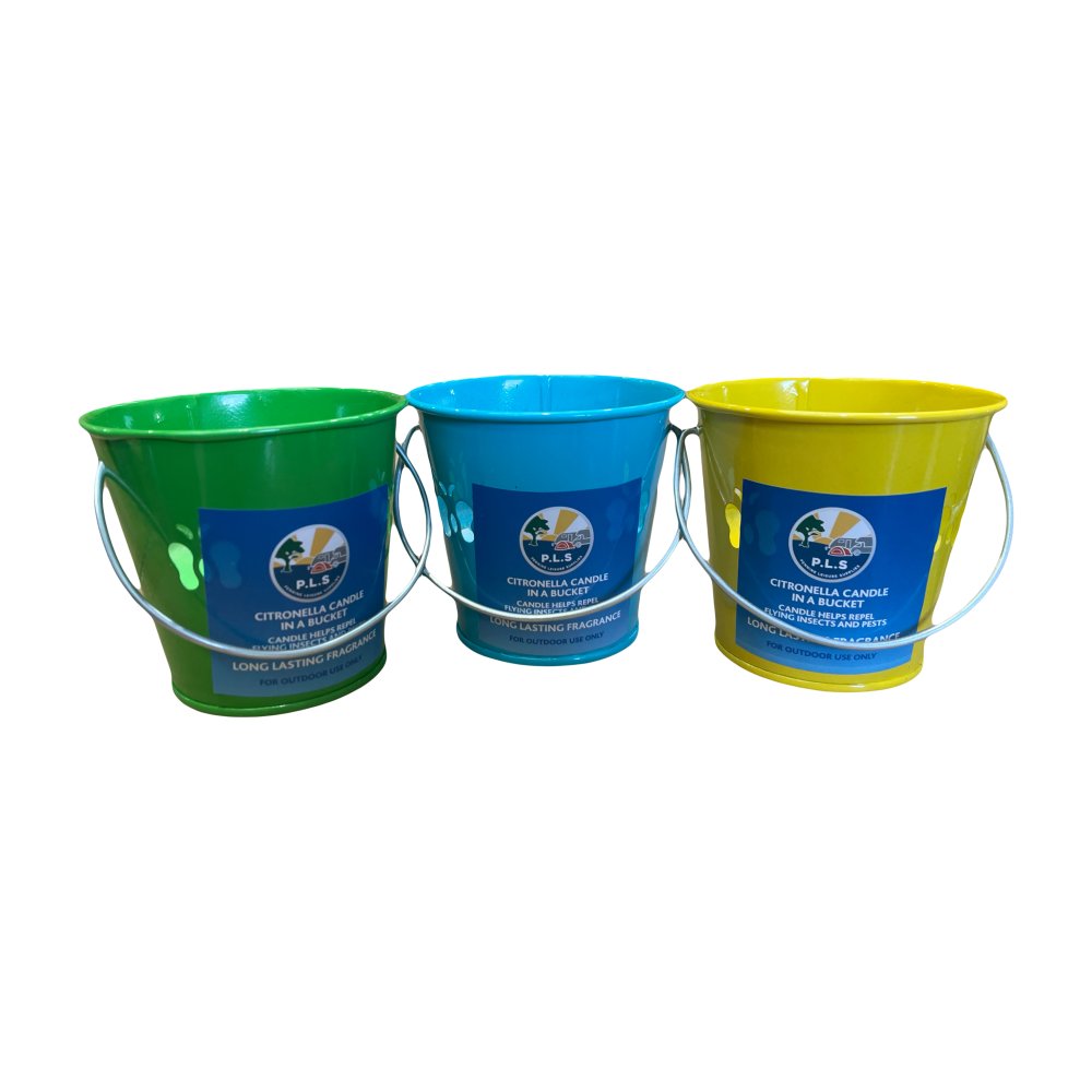 Citronella Candle In A Bucket