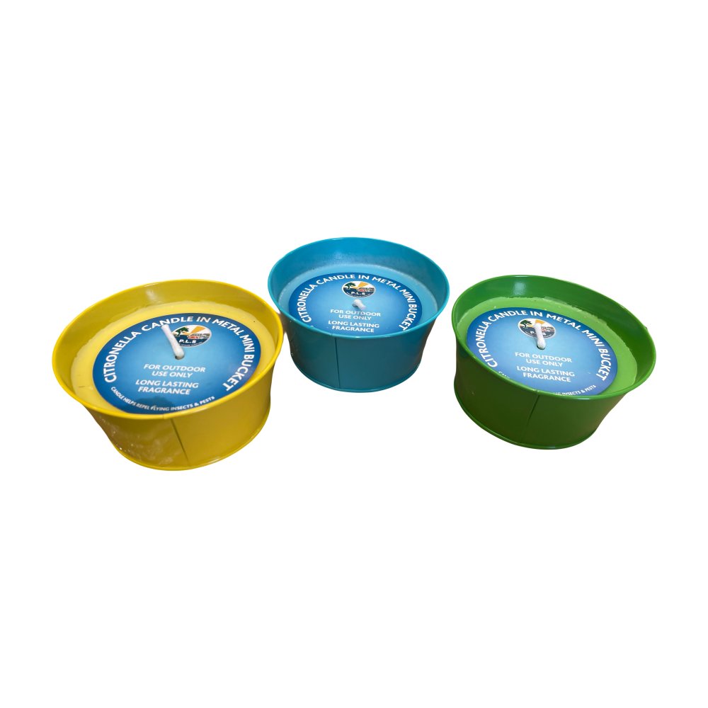 Citronella Candle In A Mini Bucket