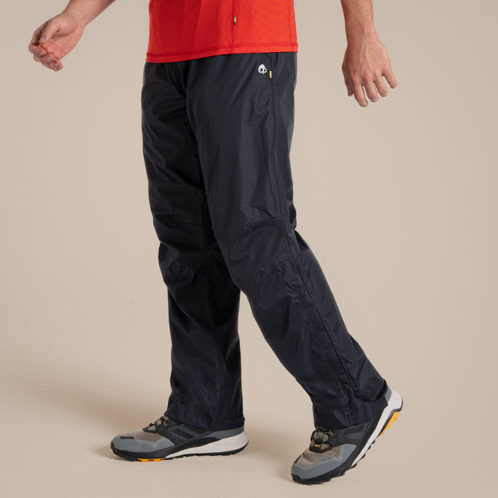Craghoppers Ascent II Waterproof Over Trouser Black Regular Leg