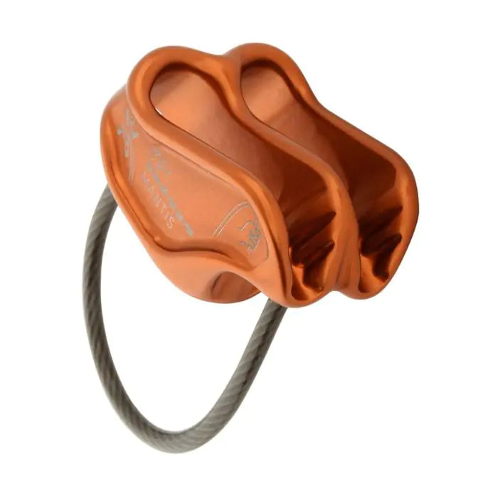 DMM Pivot orange belay device