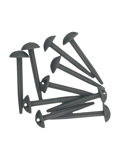 Grey Groundsheet Pegs Pack Of 10