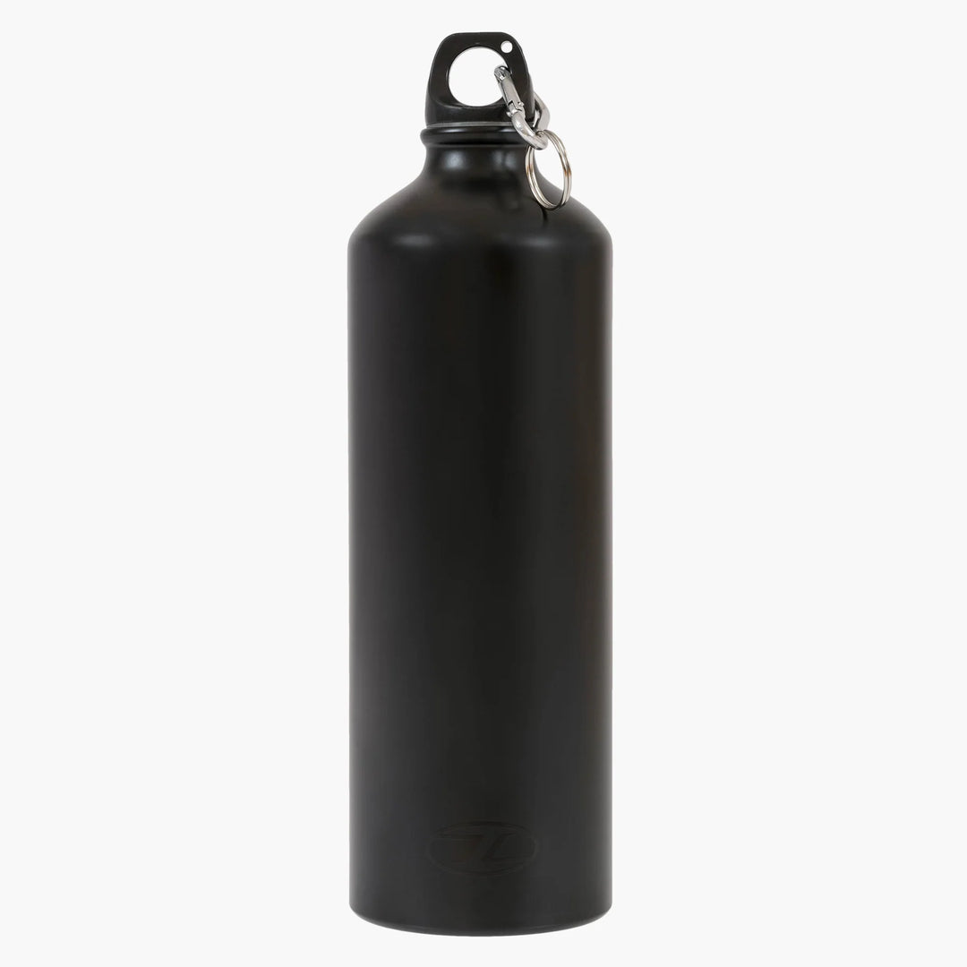 Highlander Aluminum Bottle 1L Black