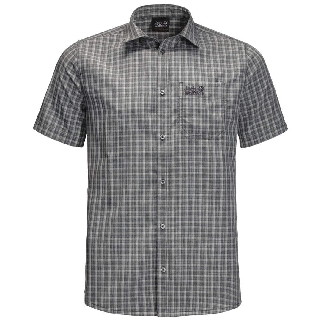 Jack Wolfskin El Dorado Shirt Mens Black Checks