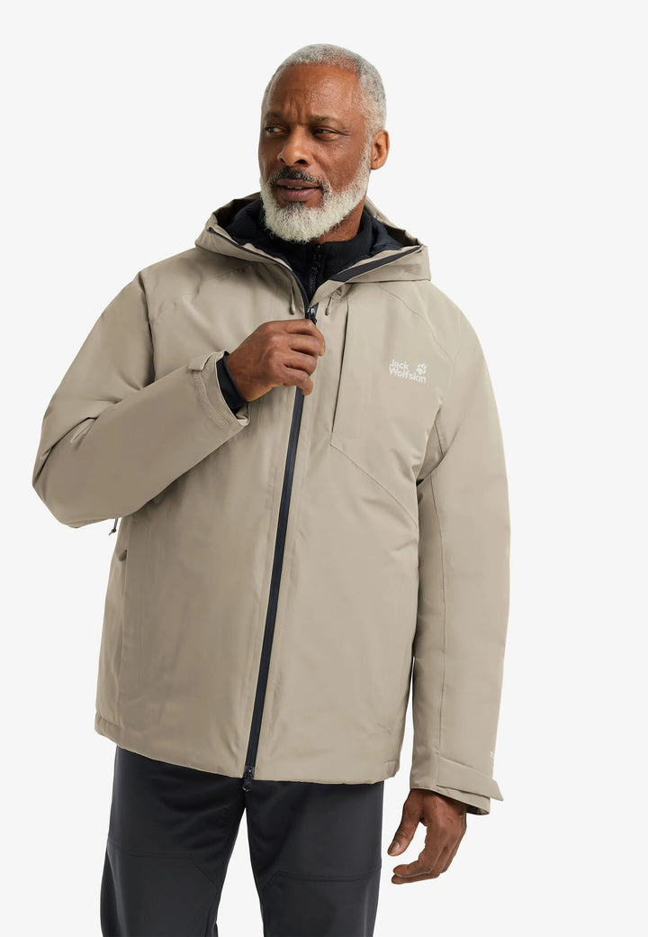 Jack Wolfskin Icecape 2L Down Insulation Jacket Mens RDS Linen