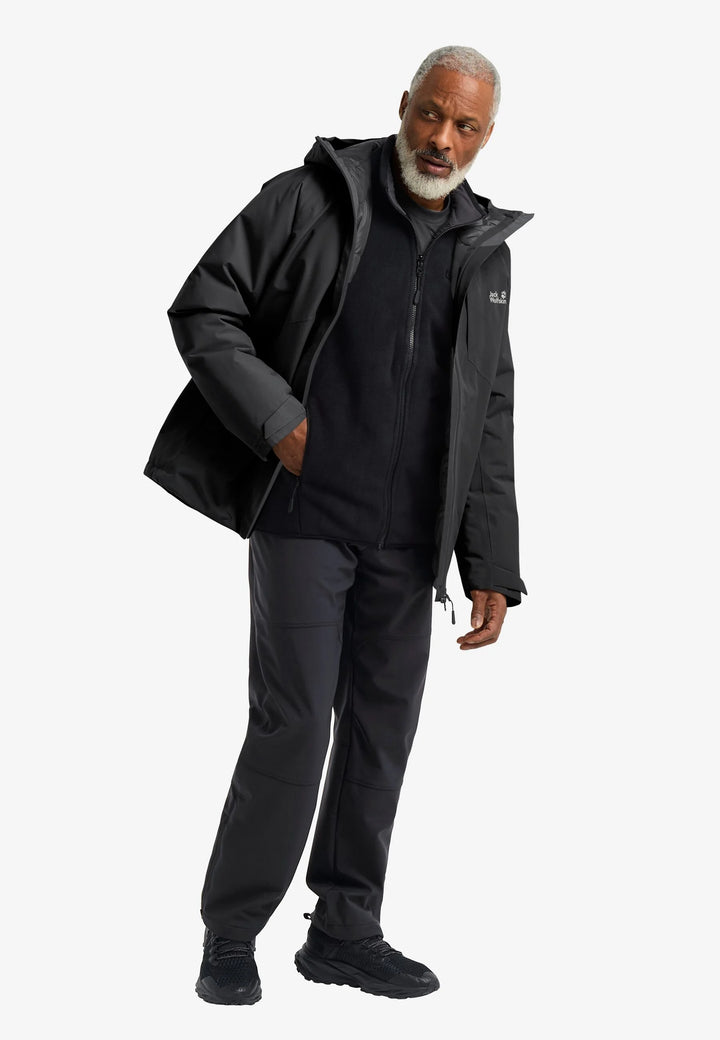 Jack Wolfskin Icecape 2L Down Insulation Jacket Mens RDS Black