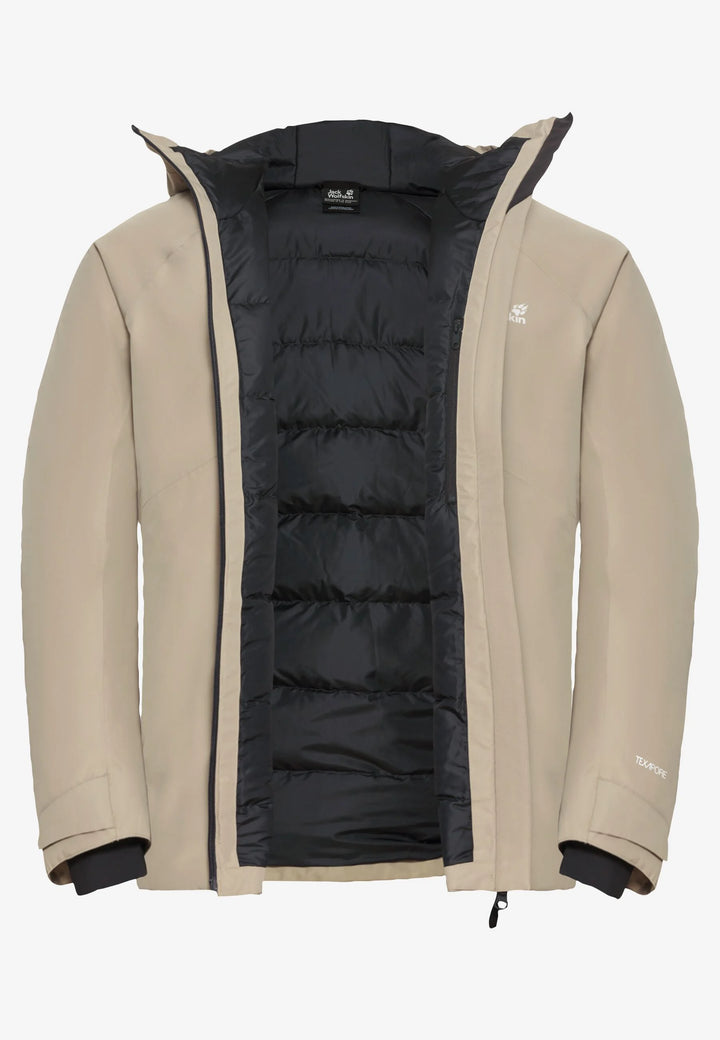 Jack Wolfskin Icecape 2L Down Insulation Jacket Mens RDS Linen