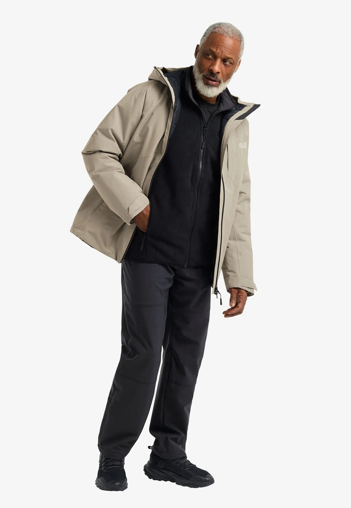 Jack Wolfskin Icecape 2L Down Insulation Jacket Mens RDS Linen