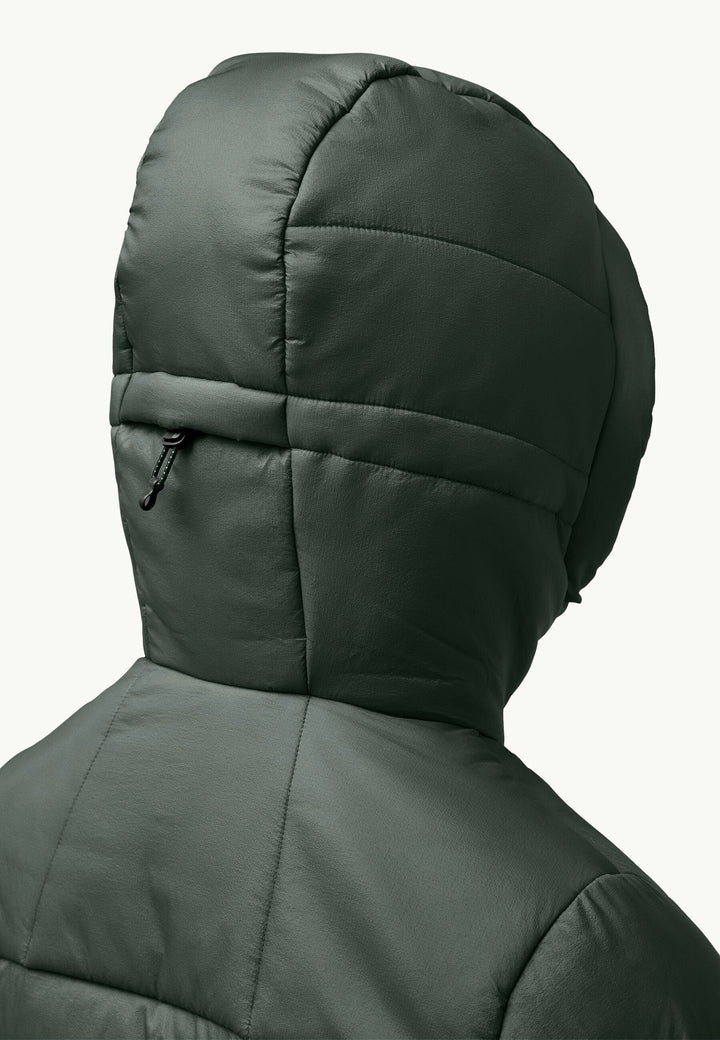 Jack Wolfskin Nebelhorn Down Hoody Womens Slate Green