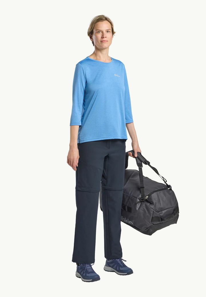 Jack Wolfskin Pico Trail Zip Off Pants Womens Midnight Sky