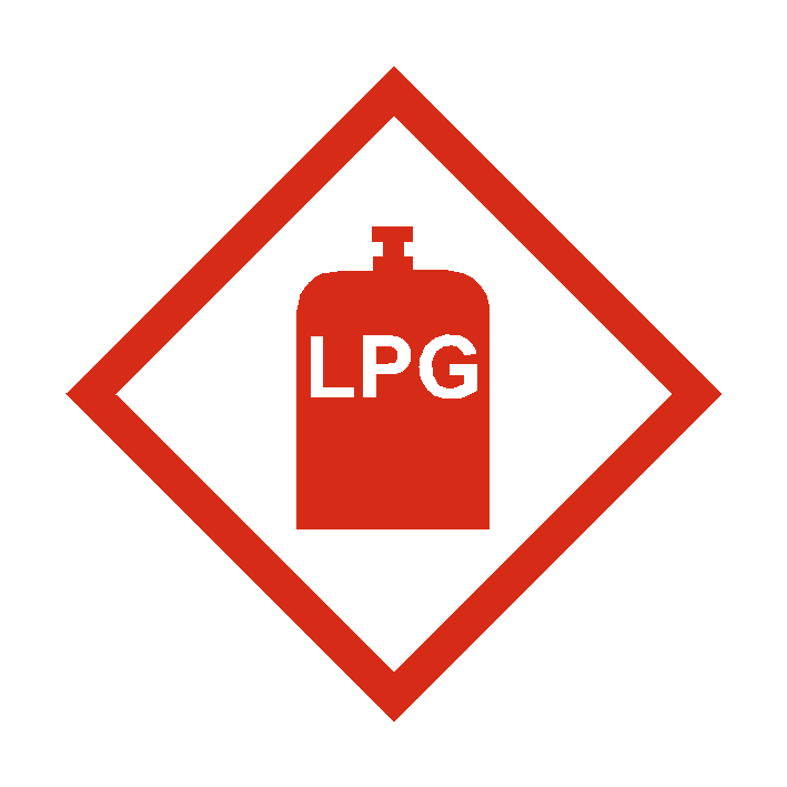 LPG Sticker Self Adhesive