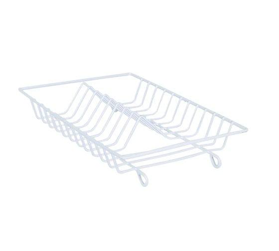 Mini White Wire Dish Drainer