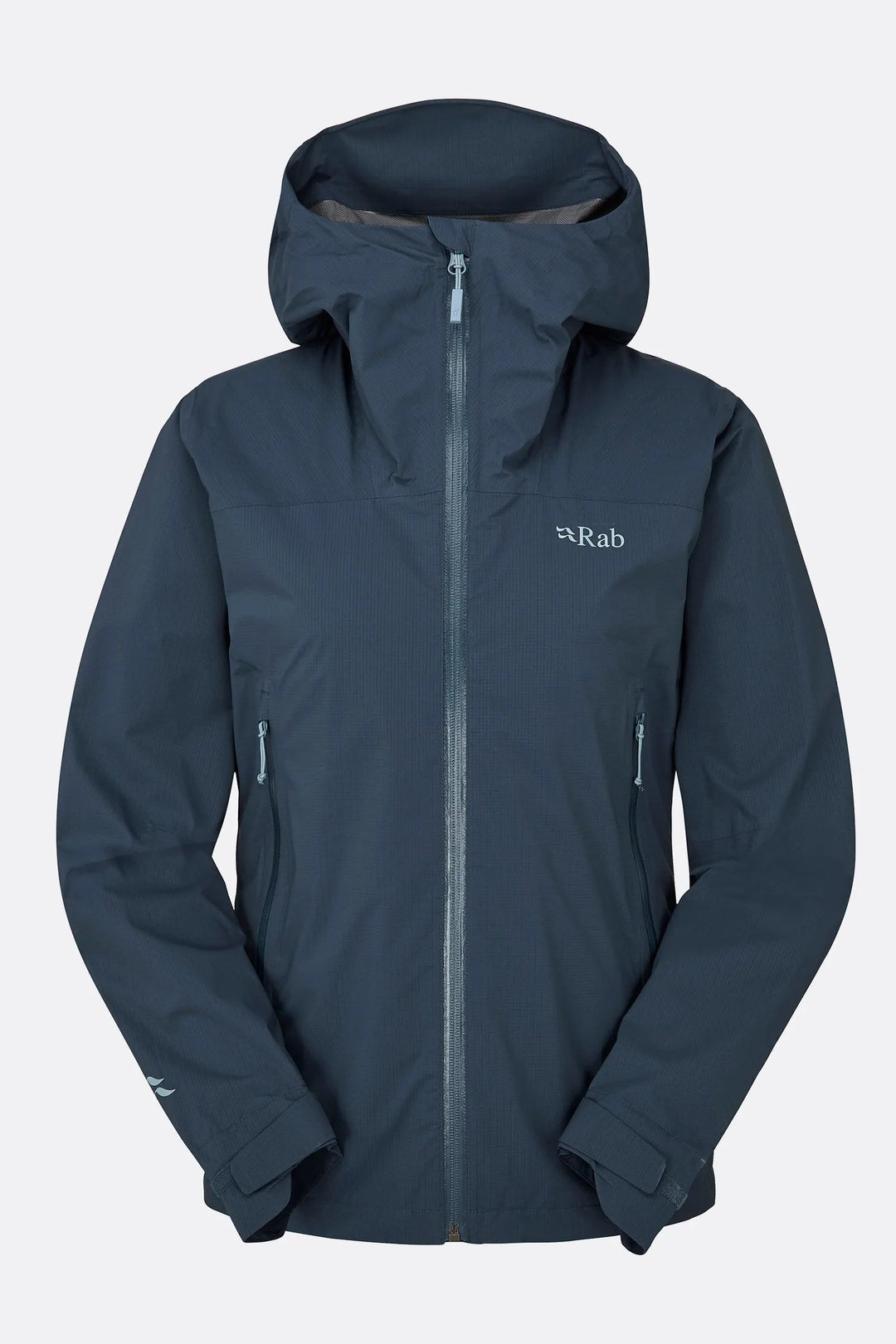 Rab Downpour Light Jacket Womens Tempest Blue