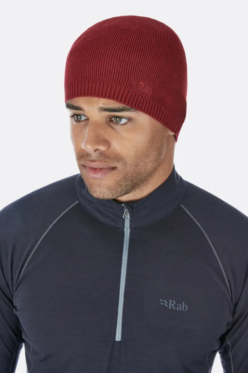 Rab Merino Beanie Red Clay