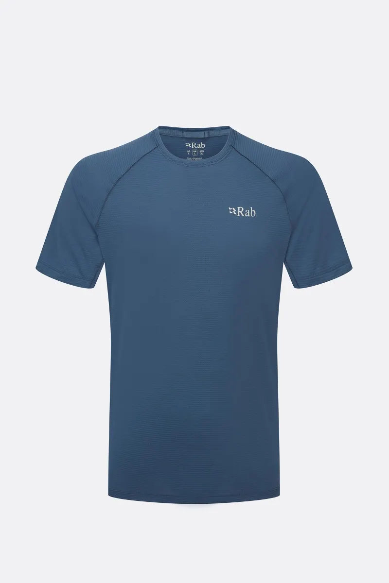 Rab Sonic Tee Mens Tempest Blue