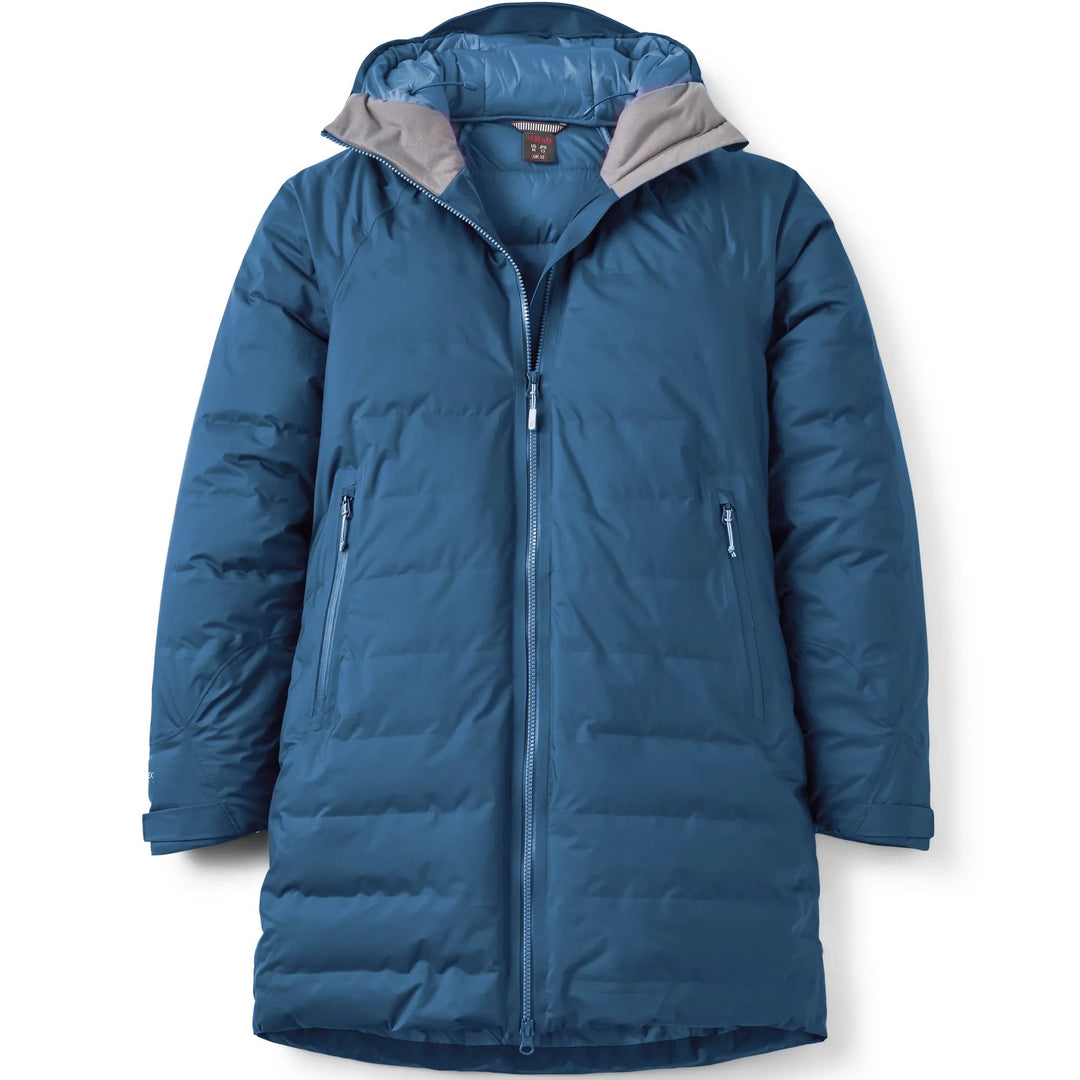 Rab Valiance Parka Womens Tempest Blue