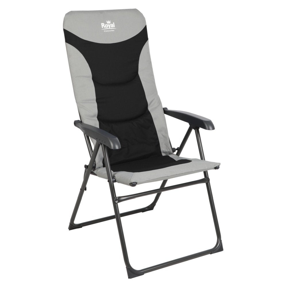 Royal Leisure Colonel Chair Black & Grey