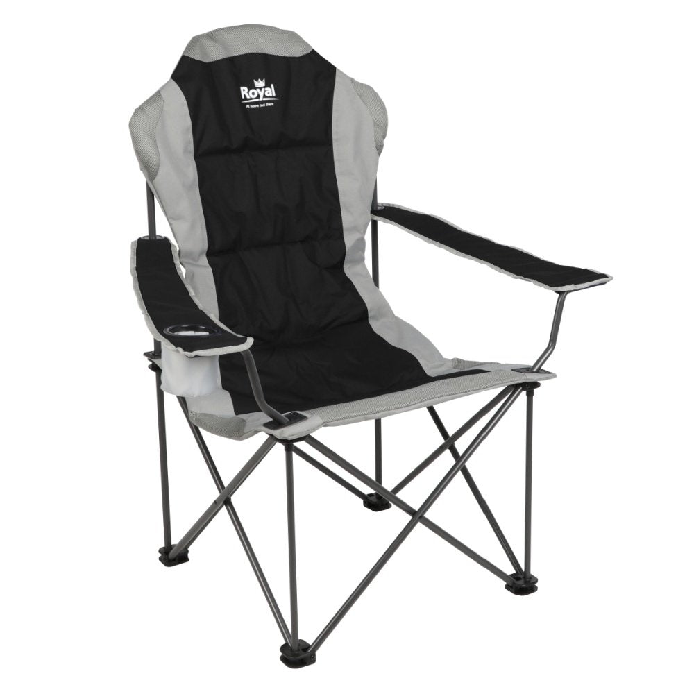 Royal Leisure President Chair Black & Grey
