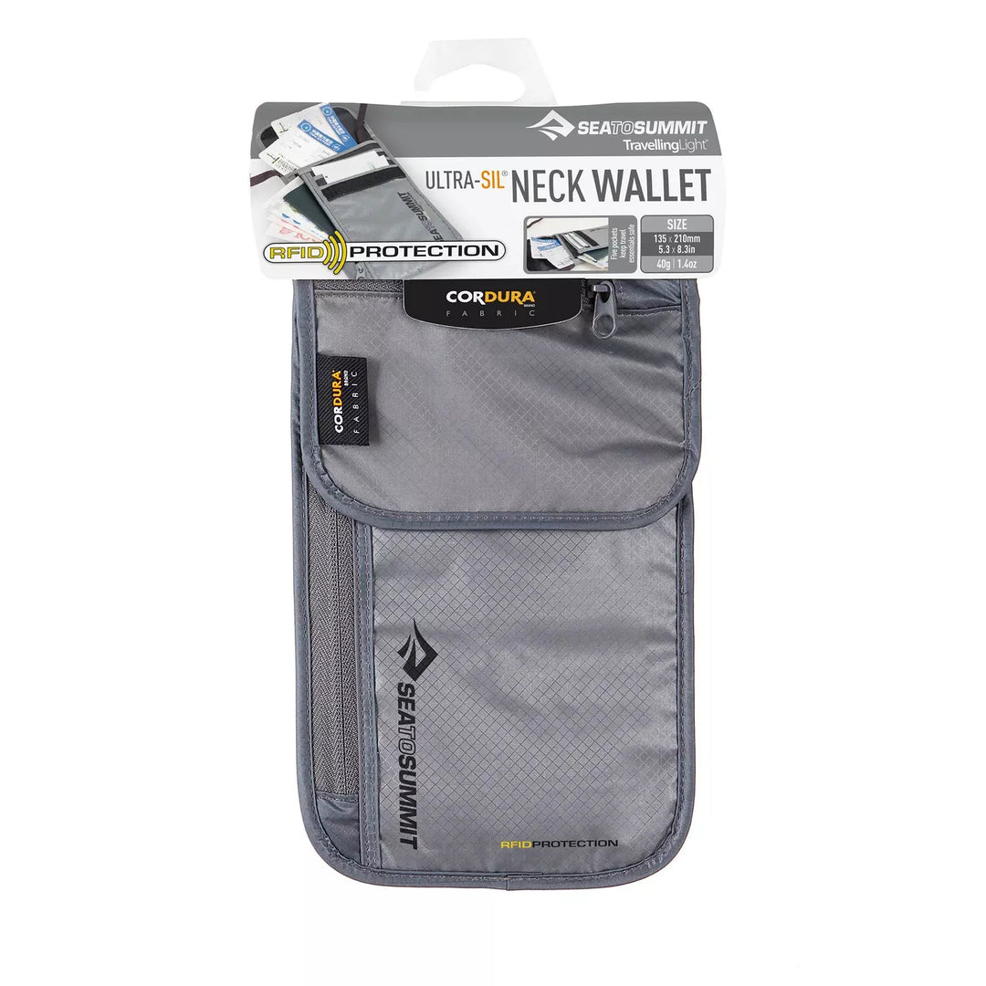 Sea To Summit Neck Wallet RFID Grey