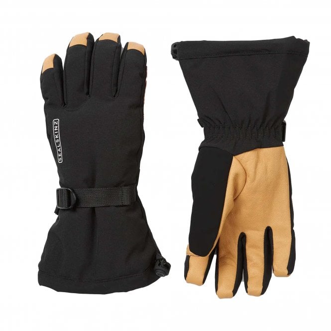 Sealskinz Fransham Thermal Ski Gauntlet Waterproof Black