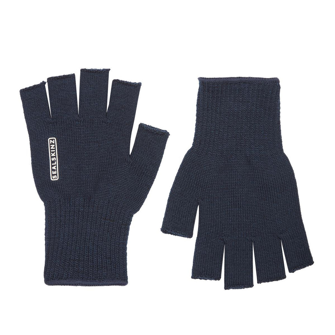 Sealskinz Thornman Solo Merino Fingerless Glove Black