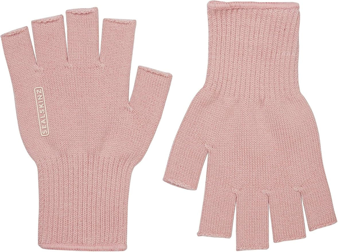 Sealskinz Thornman Solo Merino Fingerless Glove Pink