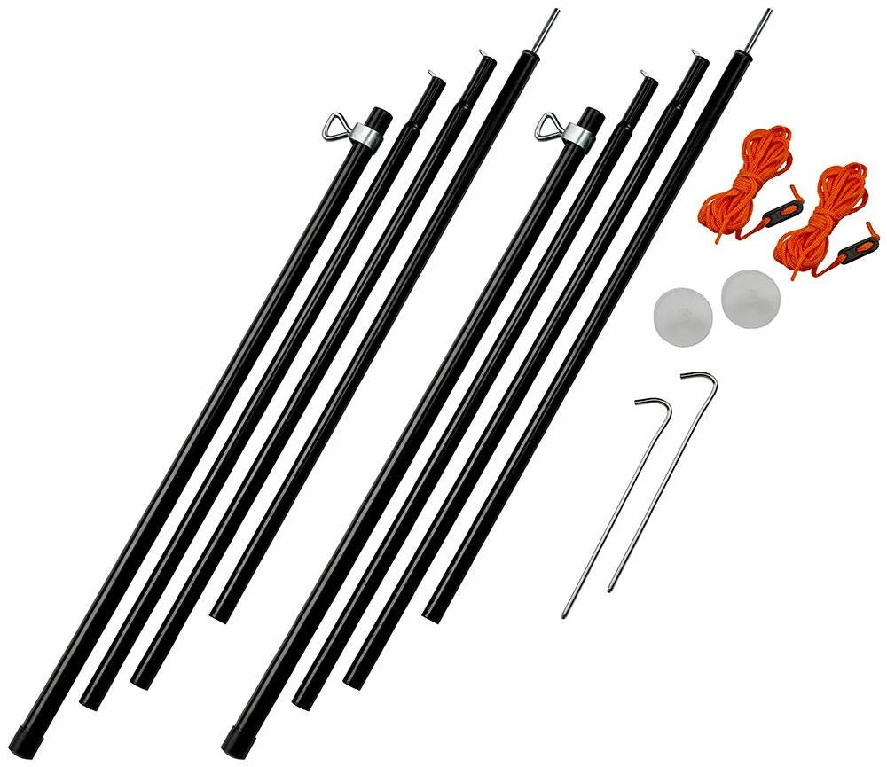 Vango Adjustable Steel King Pole Set 180-220cm