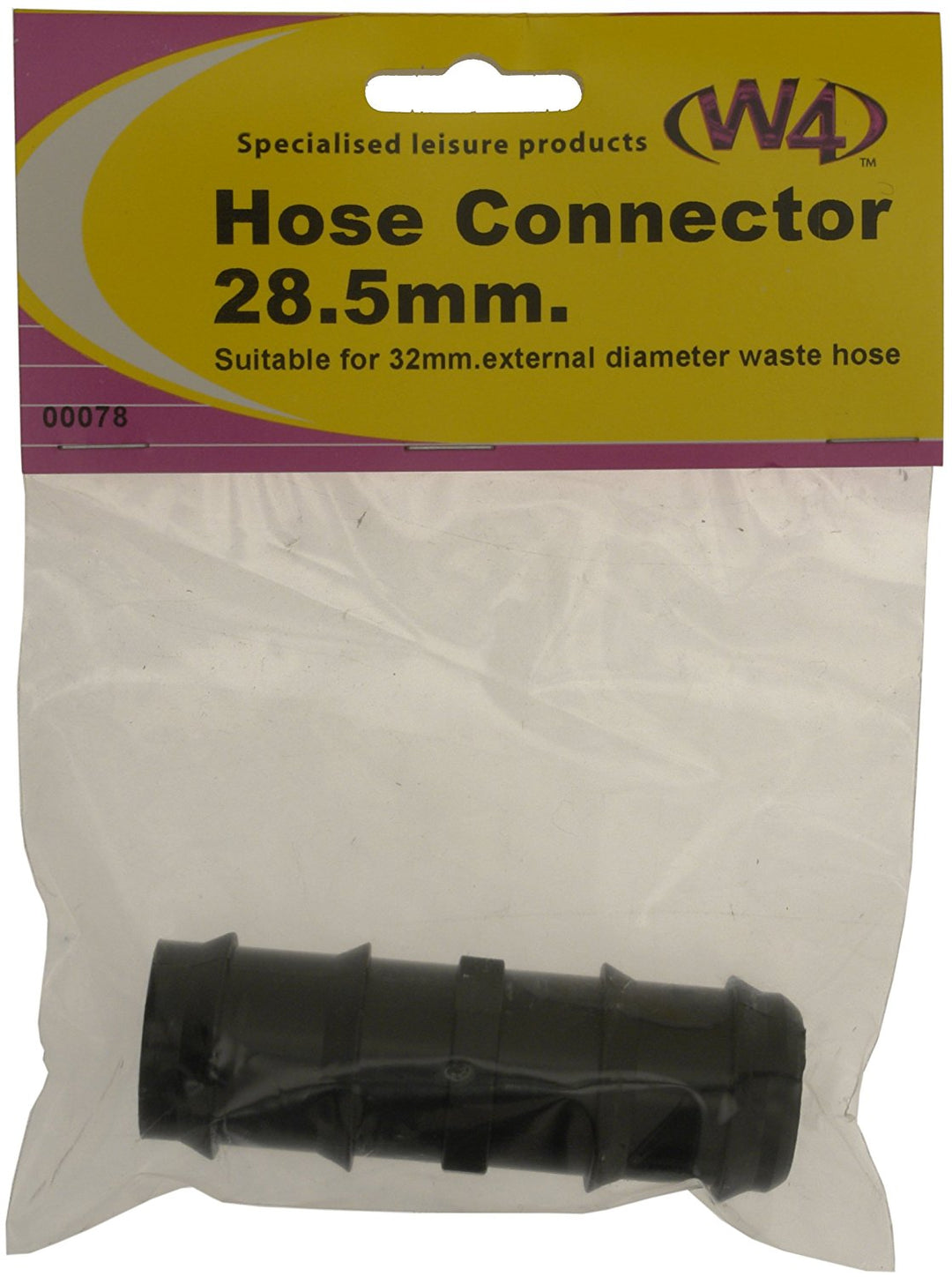 W4 28.5mm Straight Connector