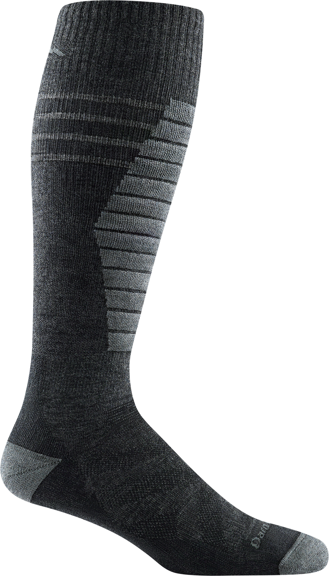 Darn Tough 8007 Edge Midweight Ski Socks Mens Charcoal