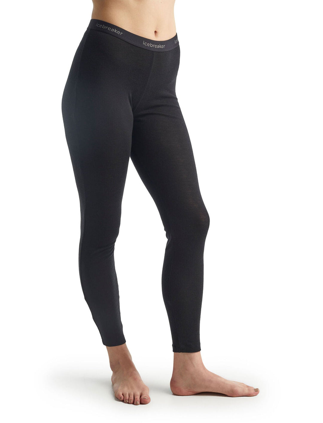 Icebreaker Womens Merino 175 Everyday Thermal Leggings Black