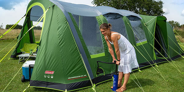 The Coleman Weathermaster tent for the perfect British holiday