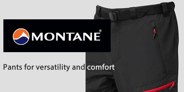 Montane Mens Alpine Trek Pants, Lightweight stretch softshell pants for versatility and comfort