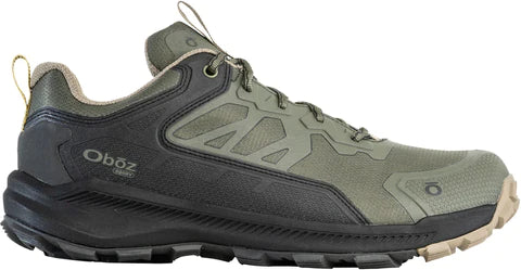 The nippy Oboz Katabatic men’s low waterproof shoe for light and fast trekking