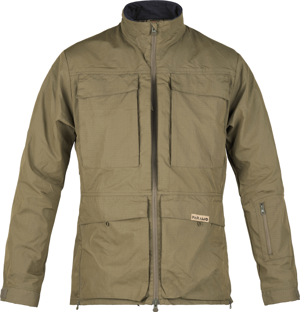 Paramo's Halkon Traveller jacket for outdoor activities in warm weather.