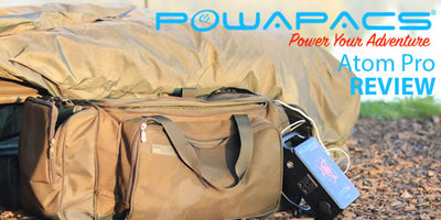 Powapacs Atom Pro - the must-have portable power for camping