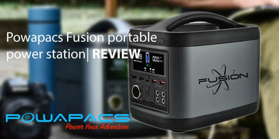 Power up outdoors with the Powapacs Fusion portable power station