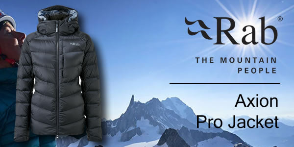 Walk Through the Remaining Winter Months in the Rab Axion Pro Jacket