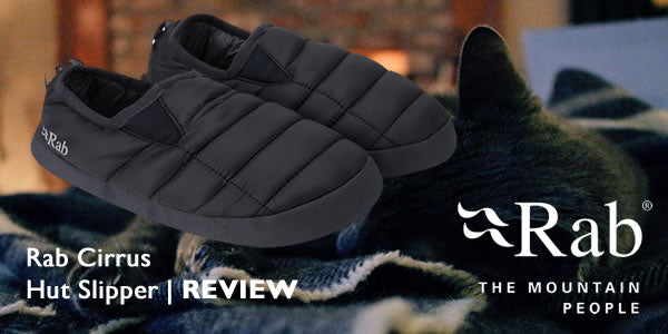 End your day in the comfort of the Rab Cirrus Hut Slipper