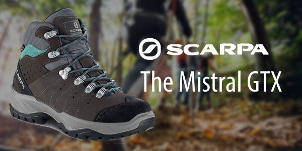 Product Feature: The SCARPA Mistral GTX Women’s Hiking Boot