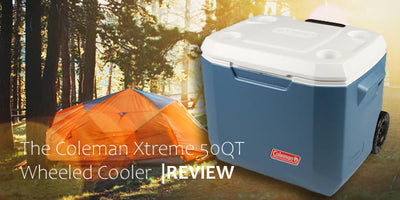 The Coleman Xtreme 50QT Wheeled Cooler for spring and summer days out
