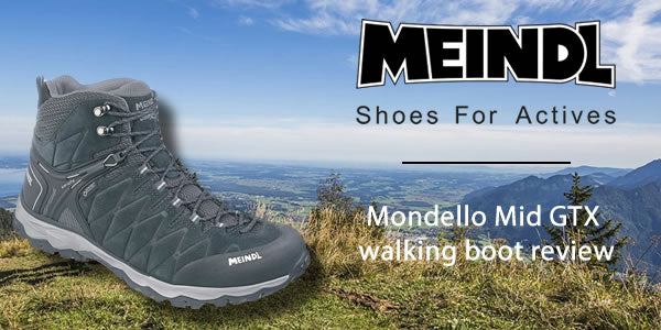 The Meindl Mondello Mid GTX walking boot