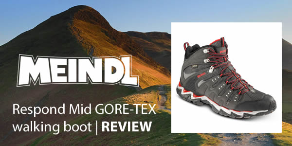 The Meindl Response Mid GTX Boot for uneven terrain