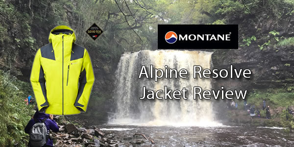 The Montane Alpine Resolve Jacket from BCH Camping