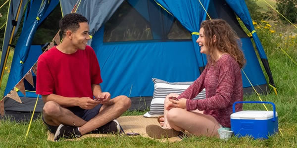 Turning your garden into a lockdown camp site