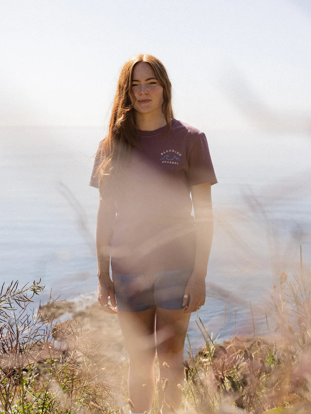 Bleubird Horizon Tee Berry